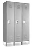 Vanguard Steel 1 Tier 3 Wide Gym Lockers Vanguard Steel 1 Tier 3 Wide Gym Lockers