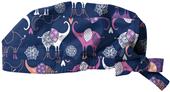 Zoe+Chloe Womens Printed Scrub Hats Zoe+Chloe Womens Printed Scrub Hats