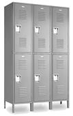 Vanguard Steel 2 Tier 3 Wide Gym Lockers Vanguard Steel 2 Tier 3 Wide Gym Lockers