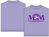 Utopia Dedicated Mom Soccer Short Sleeve T-Shirt Utopia Dedicated Mom Soccer Short Sleeve T-Shirt