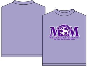 Utopia Dedicated Mom Soccer Short Sleeve T-Shirt