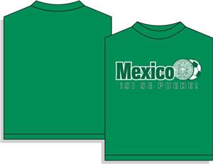 Mexico Aztec soccer tshirt gift