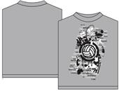 Utopia Volleyball Grunge Short Sleeve Tshirt Utopia Volleyball Grunge Short Sleeve Tshirt