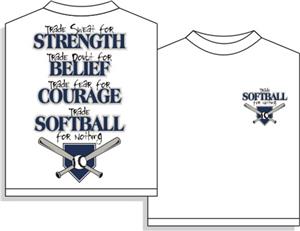Trade Softball tshirt gift