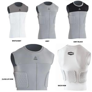 HexPad Sleeveless 3-Pad Rib Body Sports Shirts