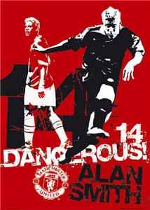 CLOSEOUT-ALAN SMITH MAN U.Dangerous Soccer Posters