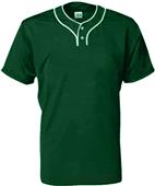 A4 2-Button Stretch Mesh Baseball Jerseys