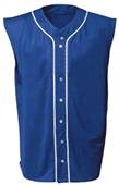 A4 Sleeveless Full Button Baseball Jerseys CO A4 Sleeveless Full Button Baseball Jerseys CO