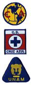 Mexican1st Division Soccer Team Patch