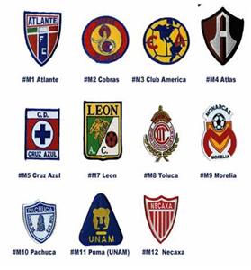 Mexican1st Division Soccer Team Patch soccer gifts
