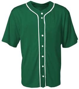A4 Short Sleeve Full Button Baseball Jerseys