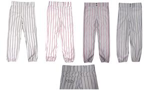 Fabnit ADULT Pinstriped Baseball Pants-Closeout