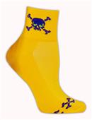 Red Lion Skull n' Bones 1/4 Crew Athletic Socks