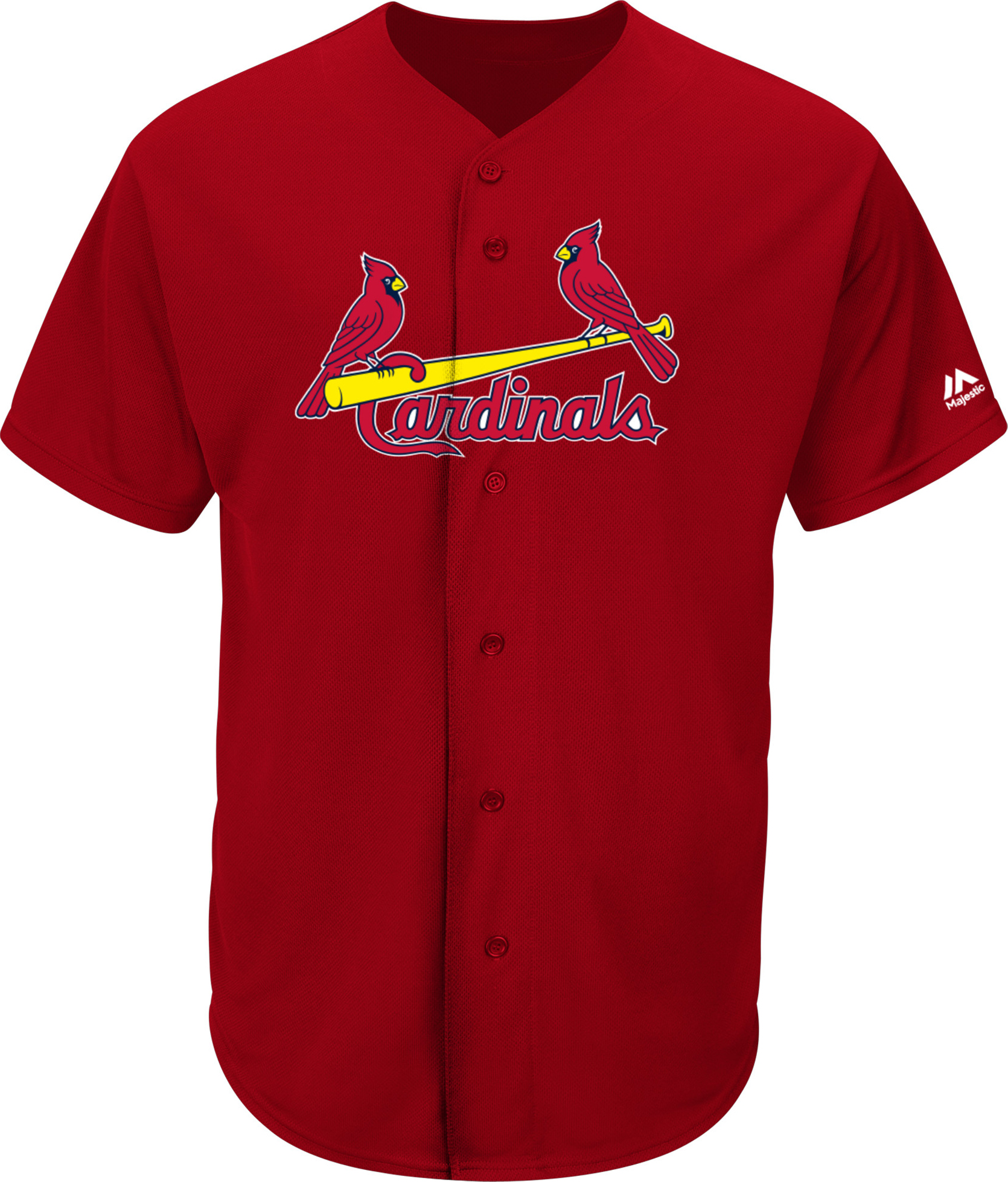 E Majestic Mlb Cardinals Pro Style Game Jerseys