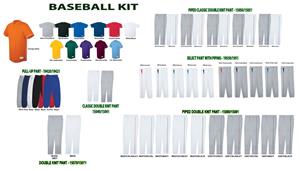 Rush Two-Button Baseball Jerseys Uniform Kits