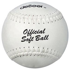 deBeer 14" Specialty Flat Seam Softballs 6 pk