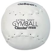 deBeer 12" Specialty White Soft Clincher Softballs