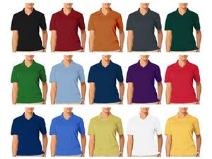 Blue Generation Ladies SS Solid Wicking Polo Shirt