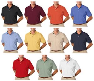 Blue Generations Men's SS Pima Cotton Polo Shirts