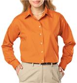 Blue Generation Ladies LS Easy Care Poplin Shirts Blue Generation Ladies LS Easy Care Poplin Shirts