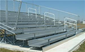 10 Row Bleachers (With Aisles)