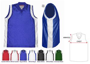 Fabnit Sleeveless Dazzle Athletic Jerseys- Husky