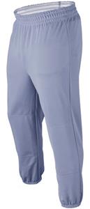 Basic Poly Double Knit Solid Baseball Pants 24"