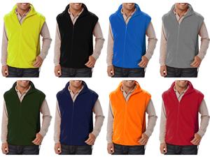 Blue Generation Adult Polar Fleece Vests