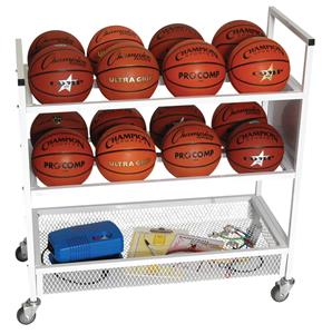 Champion Sports Basketball Double Wide Cart