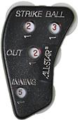ALL-STAR Baseball Umpire 4 Count Indicators