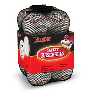 ALL-STAR ASSB-12 Safety Ball Baseballs-12 Per Bag