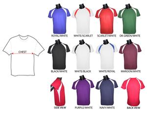 Fabnit Youth Moisture Management Crewneck Shirts
