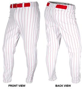 ALL-STAR Adult Pinstriped Hemmed Baseball Pants