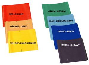 Champion Therapy & Exercise Flat Bands (7 Levels)