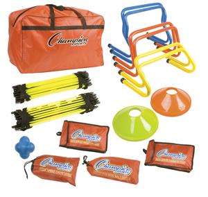 Champion Sports Speed Agility Kit With Carry Bag