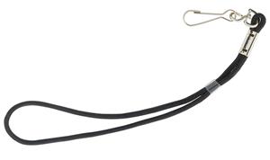 Champion Black Wrist Whistle Lanyards-12 Per Card