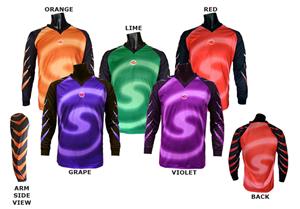 Swirl Soccer Goalie Jerseys - 5 COLORS-Closeout