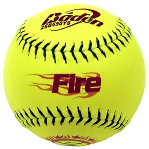 Baden Fire Slow Pitch Composite 12" Softballs (DZ)