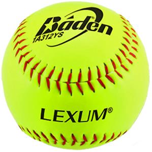 Baden ASA Slowpitch Yellow 12" Softballs 1A312-YS