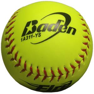 Baden ASA Slow Pitch Yellow 11" Softballs 1A311-YS