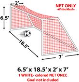 Epic Portable Soccer Goal Nets SN2-6.5x18.5x2x7-EA Epic Portable Soccer Goal Nets SN2-6.5x18.5x2x7-EA