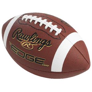 EDGE COMP Composite Leather Footballs-NFHS/NCAA