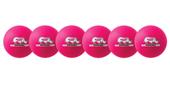 Champion Rhino Skin Neon Pink Dodge Balls Set of 6 Champion Rhino Skin Neon Pink Dodge Balls Set of 6