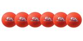 Champion Rhino Neon Orange Dodge Balls Set of 6 Champion Rhino Neon Orange Dodge Balls Set of 6