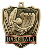 Hasty Awards 2.5" Shield Baseball Medals Hasty Awards 2.5" Shield Baseball Medals