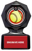 Hasty Awards 5" or 6" Softball Black Ice Trophy