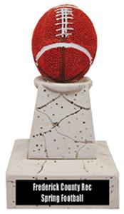 Hasty Awards Football Stone-Like Tower Trophies