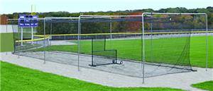 Baseball Wicket Style Batting Cage Tunnel Frames