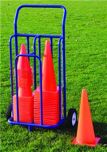 Jaypro Cone Storage Cart On Wheels