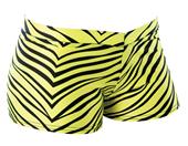 Pizzazz Cheerleaders Zebra Print Hot Shorts Pizzazz Cheerleaders Zebra Print Hot Shorts
